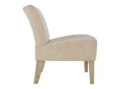 Dorel Home Cadeira de braços em tecido Hazen | Ivory^ Poltrona