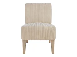 Dorel Home Cadeira de braços em tecido Hazen | Ivory^ Poltrona