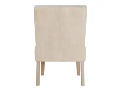 Dorel Home Cadeira de braços em tecido Hazen | Ivory^ Poltrona