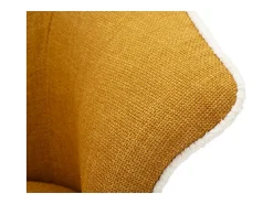 Poltrona* Cadeira de Braços VKH714, , 80x83,5x66 cm, Kendra Home Amarelo
