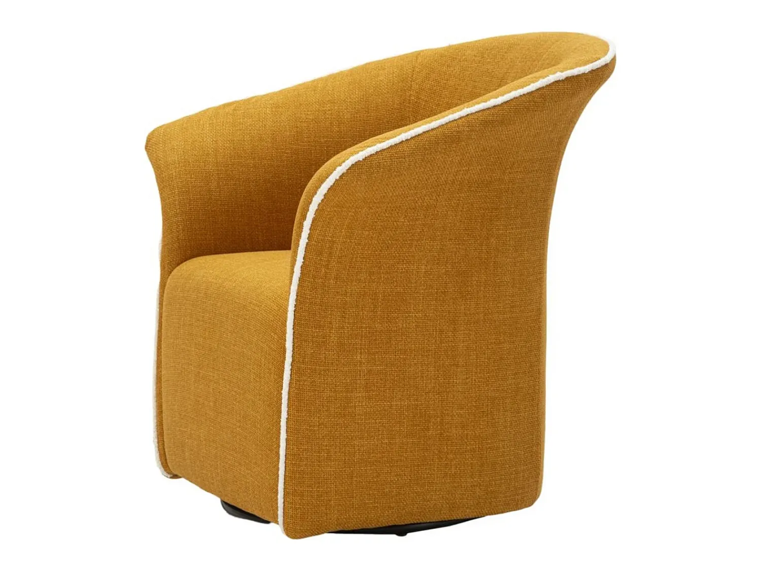 Poltrona* Cadeira de Braços VKH714, , 80x83,5x66 cm, Kendra Home Amarelo