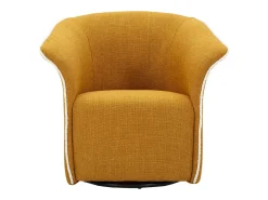 Poltrona* Cadeira de Braços VKH714, , 80x83,5x66 cm, Kendra Home Amarelo