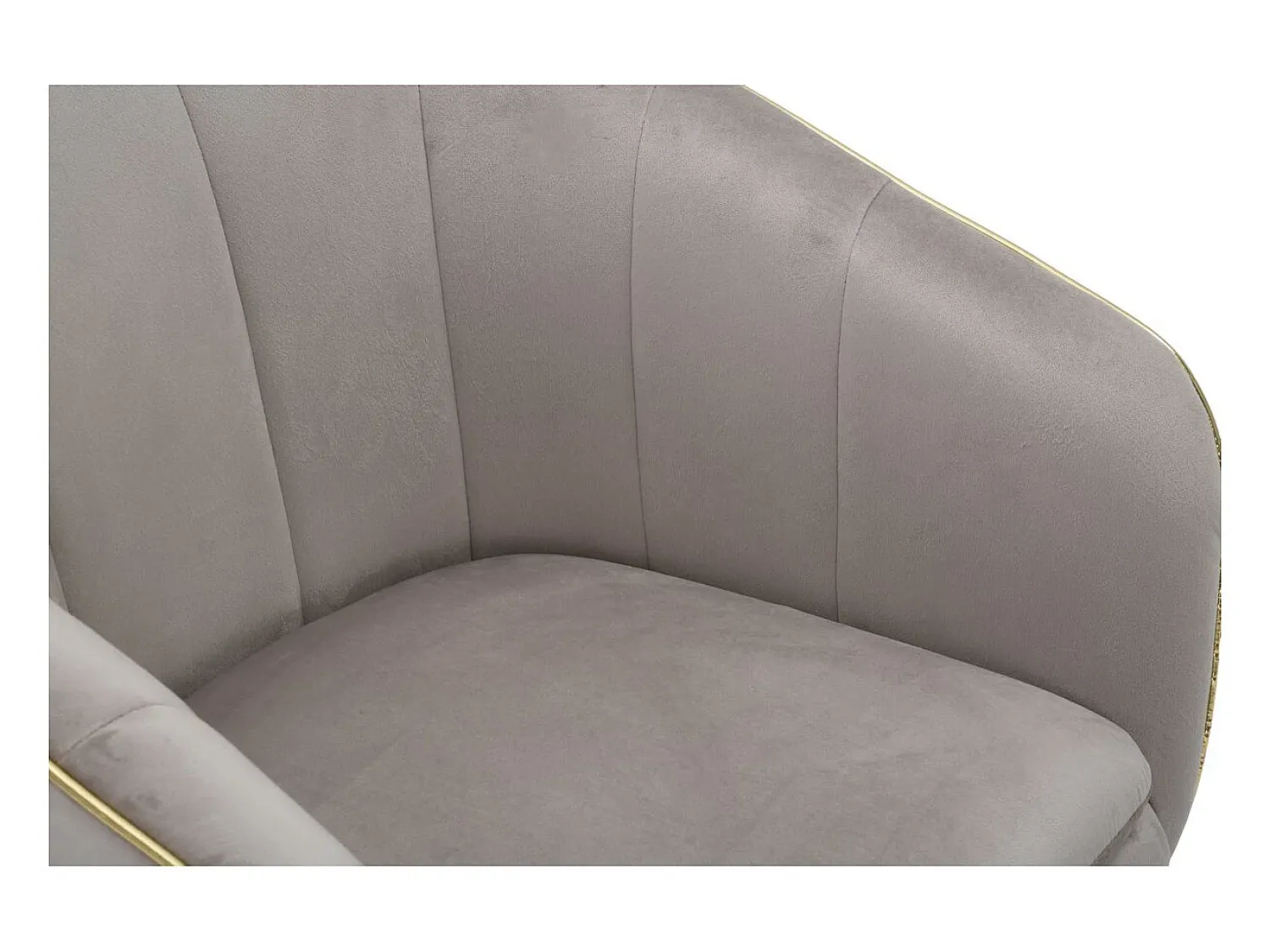 Poltrona* Cadeira de Braços VKH316, , 62x58x78 cm, Kendra Home Cinzento