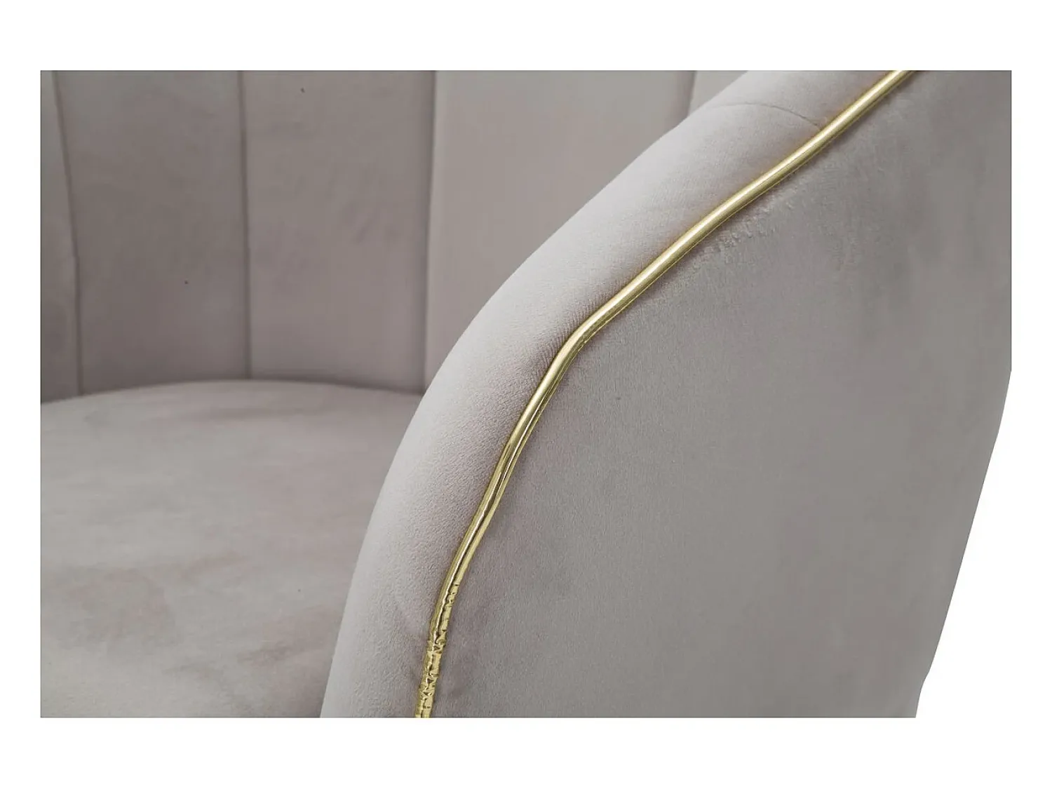 Poltrona* Cadeira de Braços VKH316, , 62x58x78 cm, Kendra Home Cinzento
