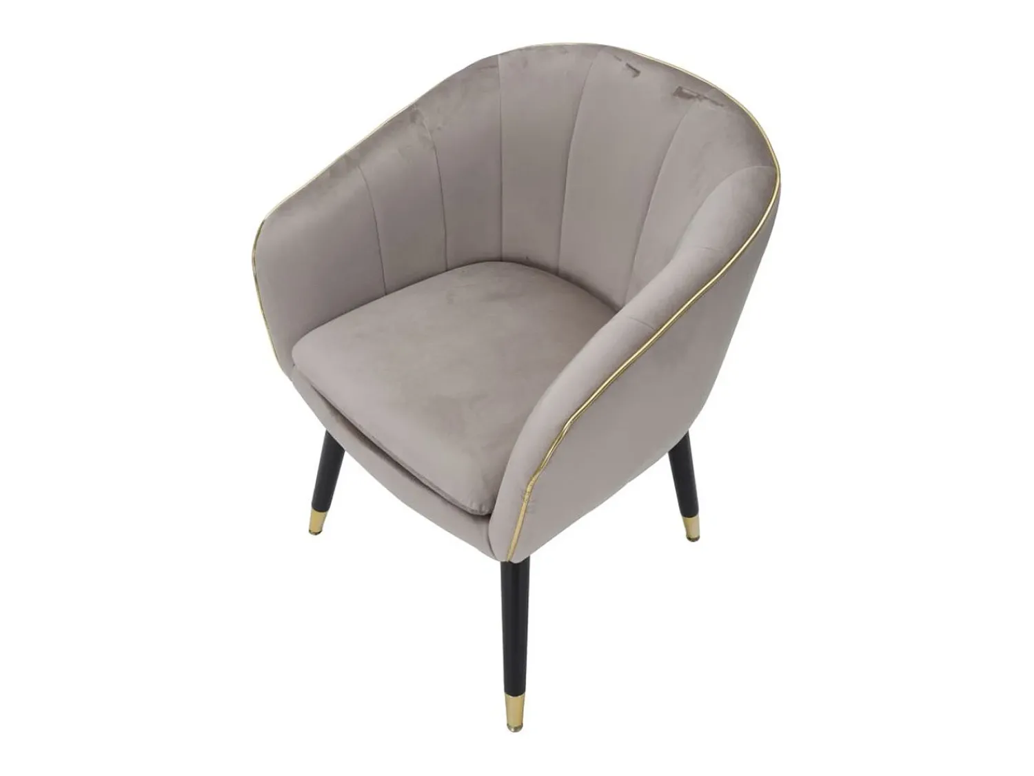 Poltrona* Cadeira de Braços VKH316, , 62x58x78 cm, Kendra Home Cinzento