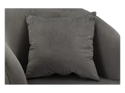Poltrona| Cadeira de Braços VKH313, , 73x66x78 cm, Kendra Home Cinzento