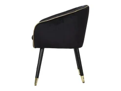 Poltrona| Cadeira de Braços VKH317, , 62x58x78 cm, Kendra Home Preto