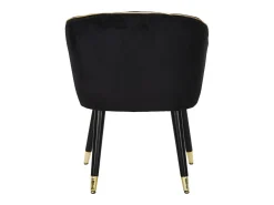 Poltrona| Cadeira de Braços VKH317, , 62x58x78 cm, Kendra Home Preto