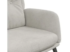 Sale vidaxl Cadeira de descanso camurça artificial -claro Cinzento