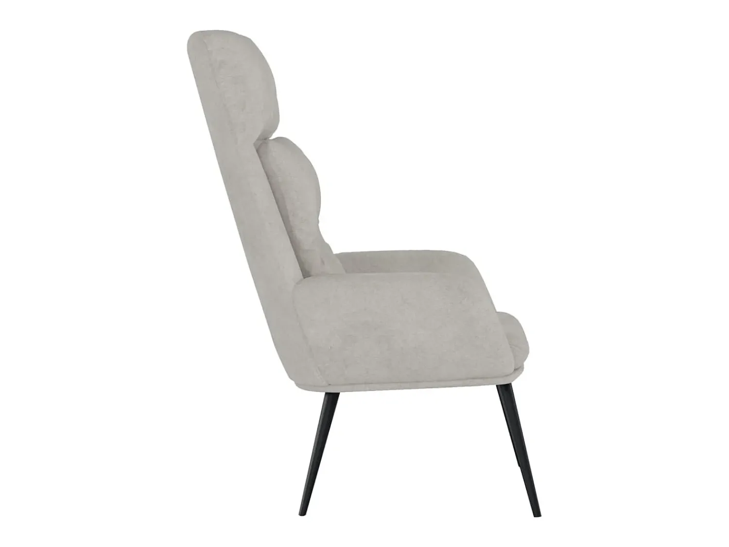 Sale vidaxl Cadeira de descanso camurça artificial -claro Cinzento
