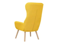 Clearance Cadeira de descanso tecido mostarda PT750334 Amarelo