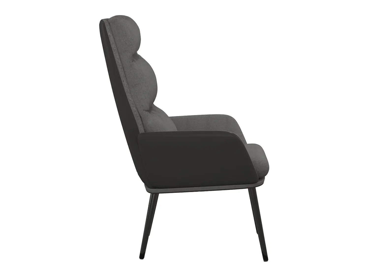 Best vidaxl Cadeira de descanso tecido cinzento-claro Cinzento claro