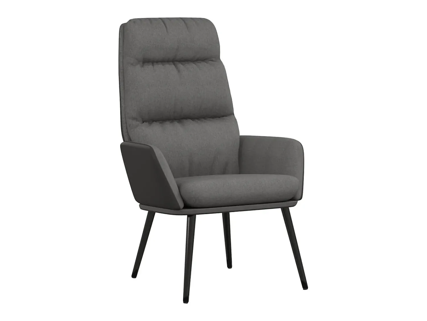 Best vidaxl Cadeira de descanso tecido cinzento-claro Cinzento claro