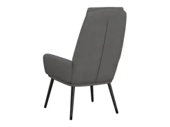 Poltrona|vidaxl Cadeira de descanso tecido -claro Cinzento