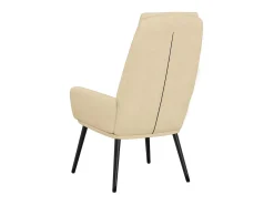 Poltrona| Cadeira de descanso tecido cor PT399151 Creme