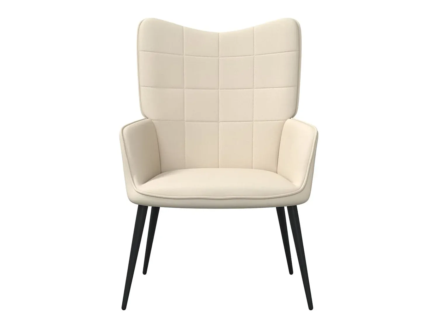 Poltrona| Cadeira de descanso tecido cor PT705151 Creme
