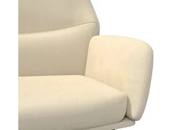 vidaxl Cadeira de descanso tecido cor^ Poltrona