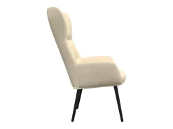 vidaxl Cadeira de descanso tecido cor^ Poltrona