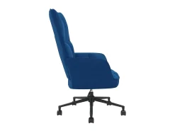New Cadeira de descanso veludo PT797427 Azul