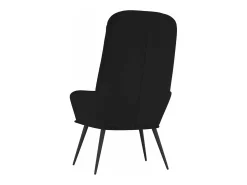 Clearance vidaxl Cadeira de descanso veludo Preto