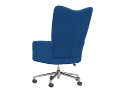 Outlet Cadeira de descanso veludo PT190137 Azul