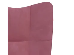 Poltrona| Cadeira de descanso veludo rosa PT675683 Azul