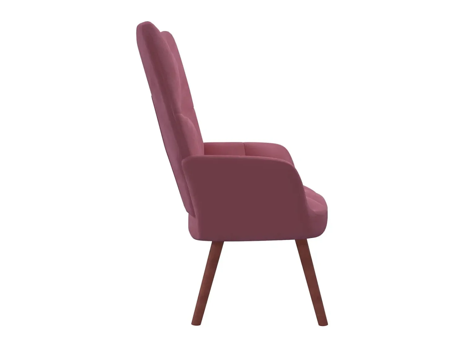 Poltrona| Cadeira de descanso veludo rosa PT675683 Azul