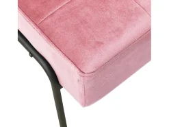 Online Cadeira de descanso 65x79x87 cm veludo PT139999 Rosa
