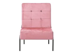 Online Cadeira de descanso 65x79x87 cm veludo PT139999 Rosa