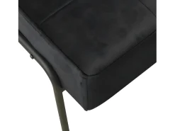 Poltrona| Cadeira de descanso 65x79x87 cm veludo PT201620 Preto