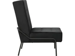 Poltrona| Cadeira de descanso 65x79x87 cm veludo PT201620 Preto