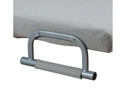 Poltrona*VCM Cadeira de dormir | Tecido de poliéster | Dimensões aprox. aprox. A. 95 x L. 64 x P. 78 cm | Poltrona com função de dormir | Cadeira de dormir - Kolino (Cinza) Multicor