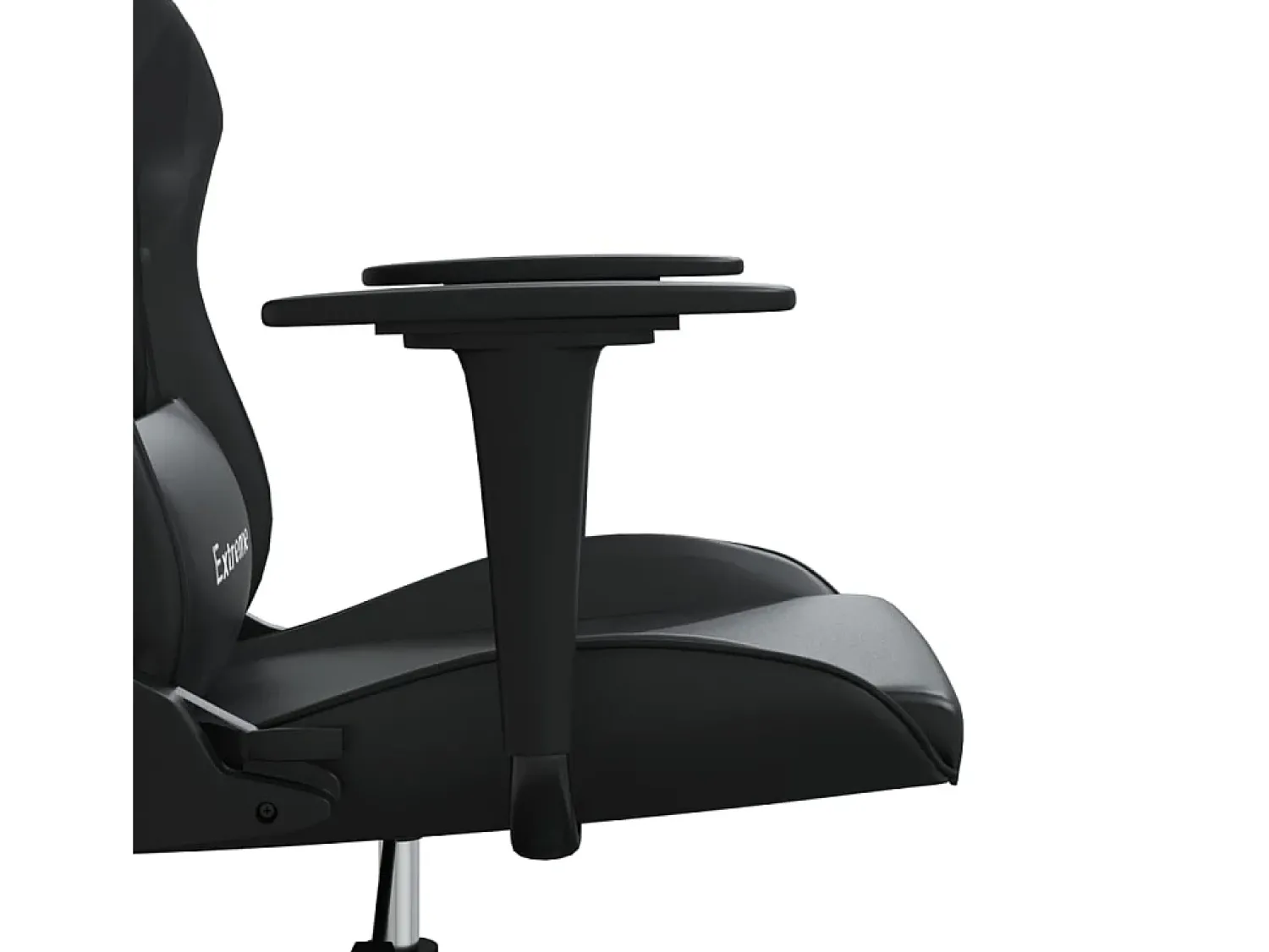 vidaxl Cadeira de gaming couro artificial^ Poltrona