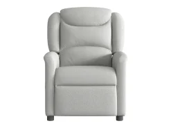 Poltrona| Cadeira de massagem reclinável tecido SHL291713 Cinzento