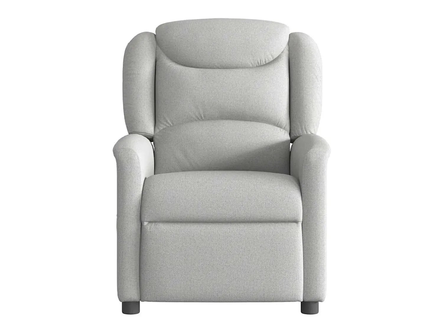 Poltrona| Cadeira de massagem reclinável tecido SHL291713 Cinzento