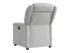 Poltrona| Cadeira de massagem reclinável tecido SHL291713 Cinzento