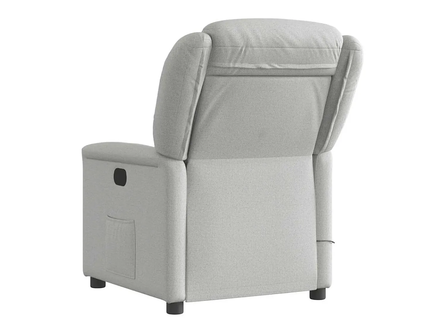 Poltrona| Cadeira de massagem reclinável tecido SHL291713 Cinzento