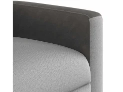 Clearance Cadeira de massagem reclinável tecido SHL223214 Cinzento