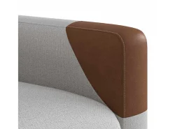 Poltrona| Cadeira de massagem reclinável tecido SHL39396 Cinzento