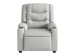 Poltrona* Cadeira de massagem reclinável tecido SHL152918 Cinzento
