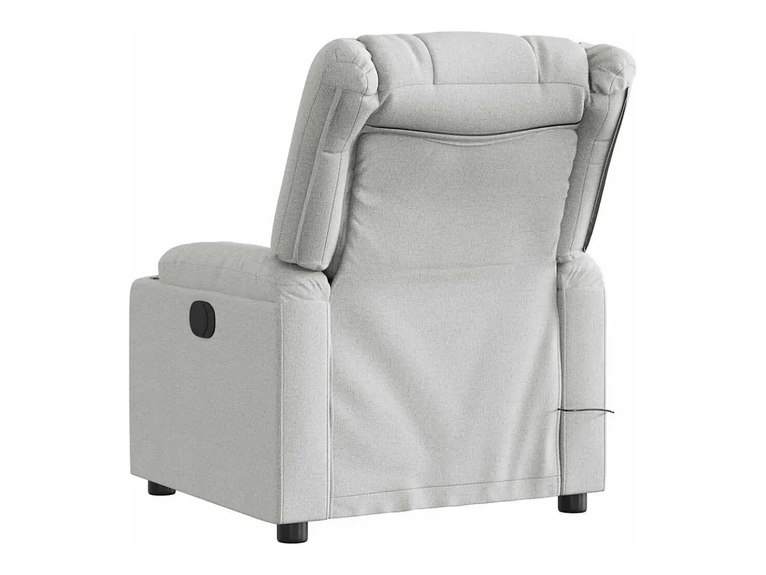 Poltrona* Cadeira de massagem reclinável tecido SHL152918 Cinzento