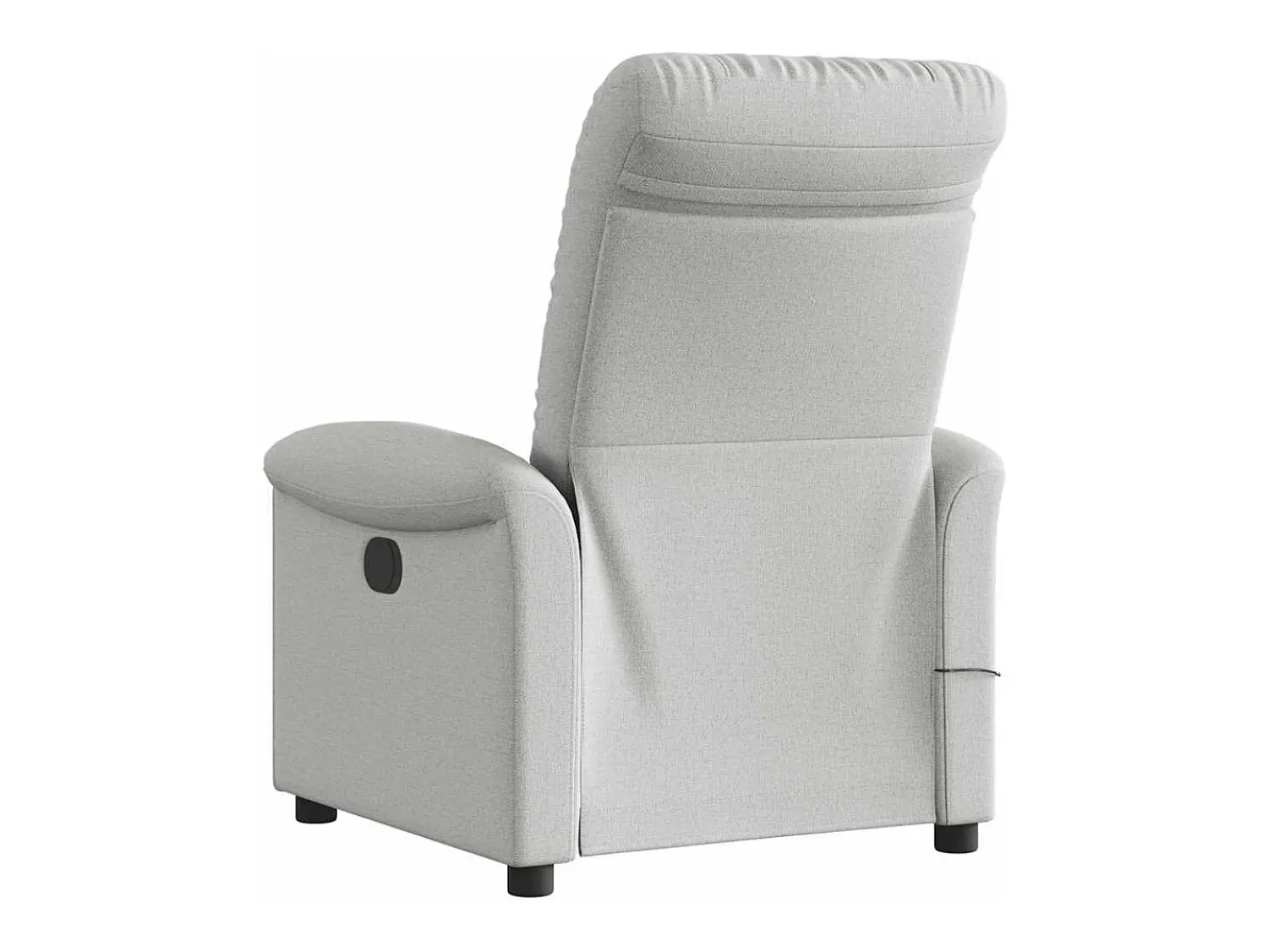 Poltrona| Cadeira de massagem reclinável tecido SHL433771 Cinzento