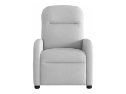 Poltrona* Cadeira de massagem reclinável tecido SHL24580 Cinzento