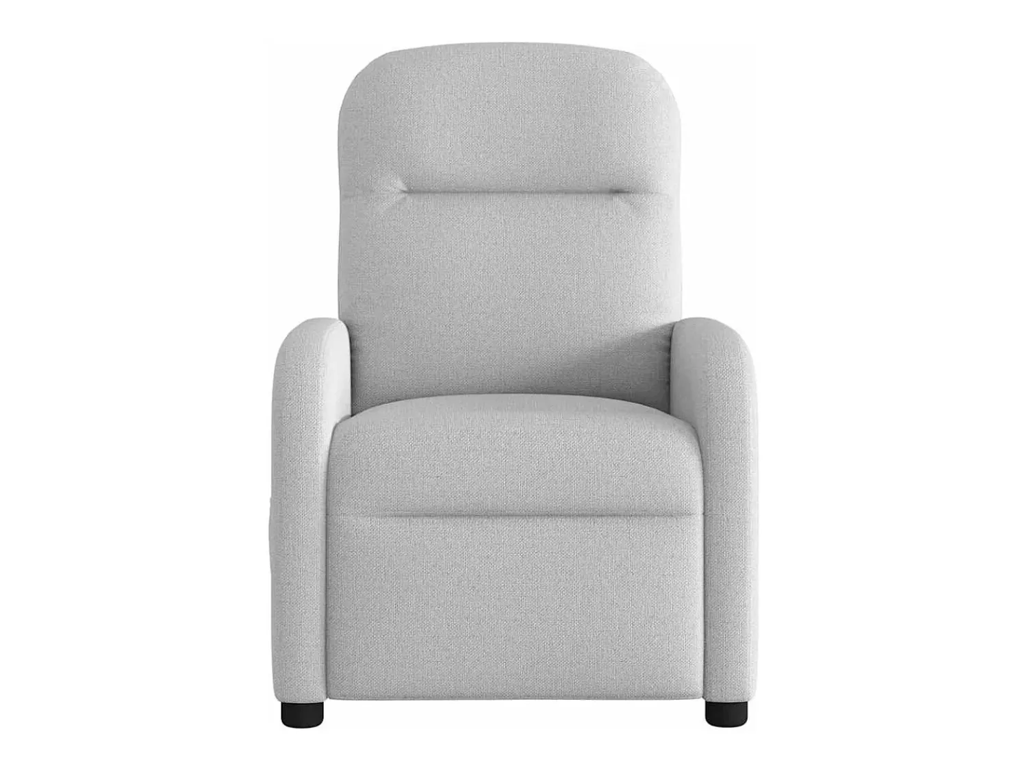 Poltrona* Cadeira de massagem reclinável tecido SHL24580 Cinzento