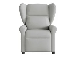 Poltrona* Cadeira de massagem reclinável tecido SHL147023 Cinzento