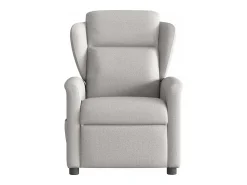 Cadeira de massagem reclinável tecido SHL493726 Cinzento