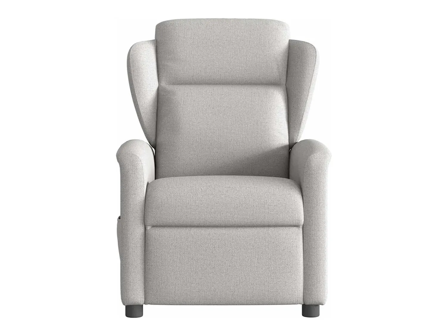 Cadeira de massagem reclinável tecido SHL493726 Cinzento