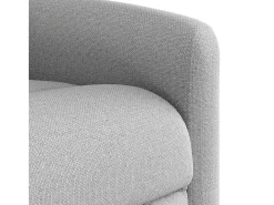 Cadeira de massagem reclinável tecido SHL493726 Cinzento