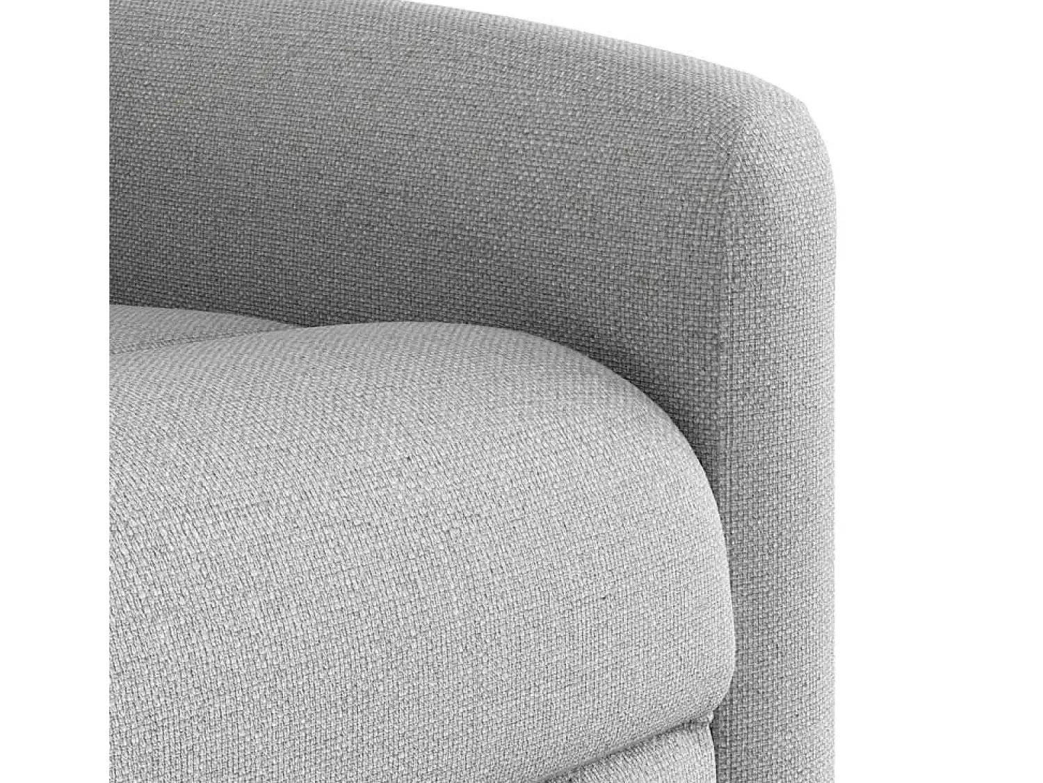 Cadeira de massagem reclinável tecido SHL493726 Cinzento