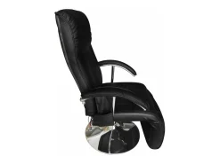vidaxl Cadeira de massagens couro artificial^ Poltrona